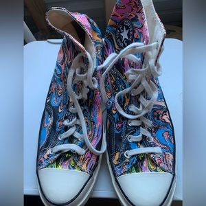 Converse Psychedelic Tennis Shoes Men’s Size 13